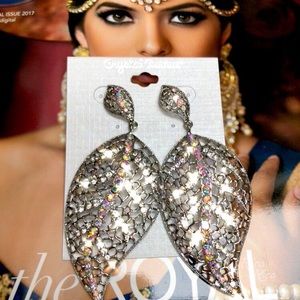 Beautiful crystal earrings